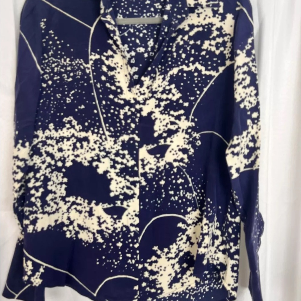 Catherinegee blouse cosmos print Daria top CG design